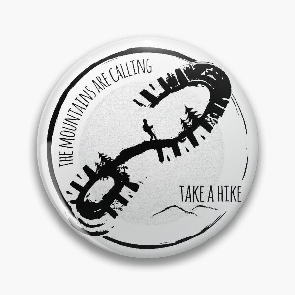 Item preview, The Mountains Are Calling Hiking - BW 01 designed and sold by serenaking.
