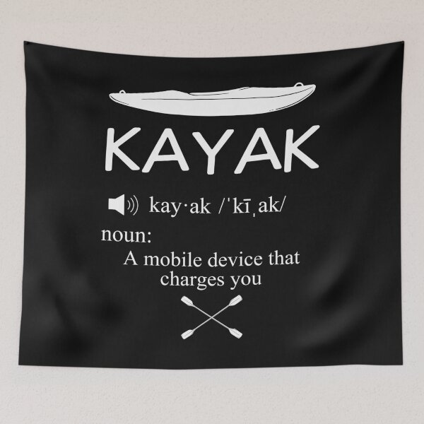 Item preview, Kayak Meaning Kayaking Kanuing Canoeing Paddle Lake Boating designed and sold by thomash2.