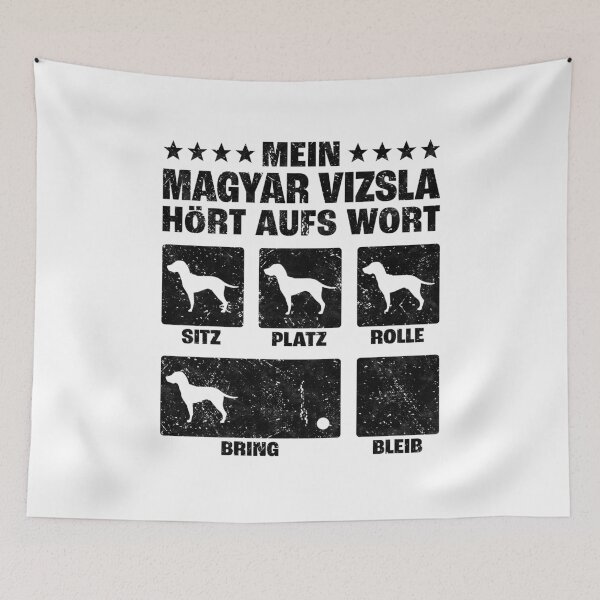 Item preview, Magyar Vizsla dog tricks pointing dog humor designed and sold by madgrfx.