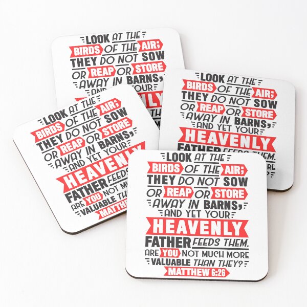 Item preview, Matthew 6:26 designed and sold by plushism.