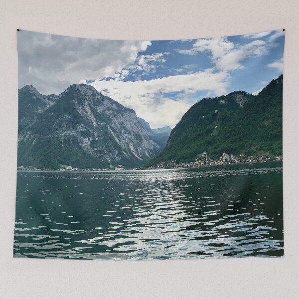 Item preview, Lake Hallstatt designed and sold by PRNTDADZ.