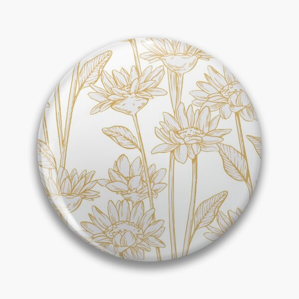 Item preview, Floral design shower flowers Golden designed and sold by Catana Design.