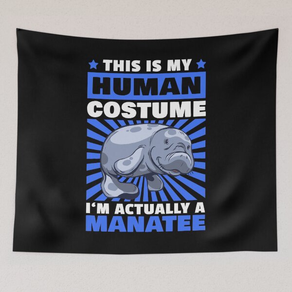 Item preview, This is my manatee costume marine mammal saying designed and sold by madgrfx.