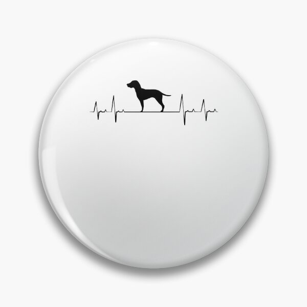 Item preview, Magyar Vizsla heartbeat pointer gift designed and sold by madgrfx.