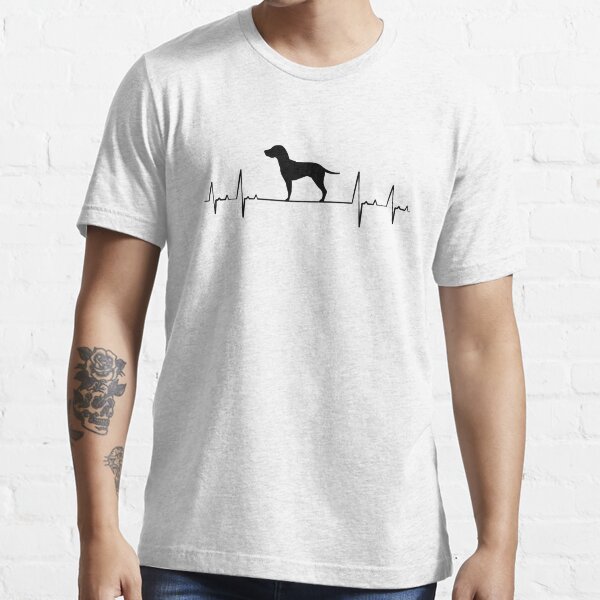 Magyar Vizsla Herzschlag Vorstehhund Geschenk Essential T-Shirt