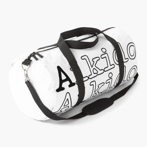 Aikido Self Defense Martial Art Duffle Bag