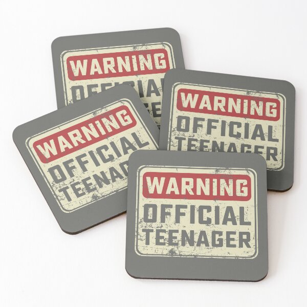 Item preview, Warning Official Teenager Funny 13 Years Old Caution Teen designed and sold by 74ninetees.
