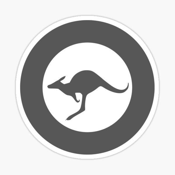 Royal Australian Air Force - Roundel low visibility Sticker