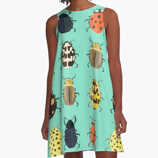 Insects. A-Line Dress