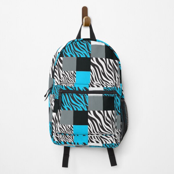 Item preview, Sky Blue Zebra Print Abstract Pattern designed and sold by JMWCD.