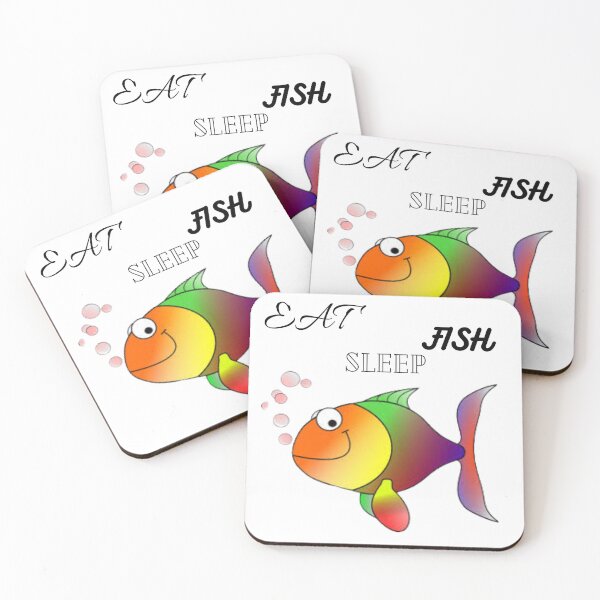 Item preview, EAT FISH SLEEP designed and sold by umarajabeen.