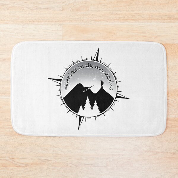 Item preview, Never Lost In The Mountains - BW 02 designed and sold by serenaking.