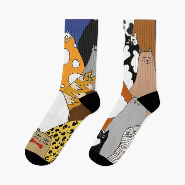 Item preview, Neighbourhood Watch Cats designed and sold by Stuckinadream.