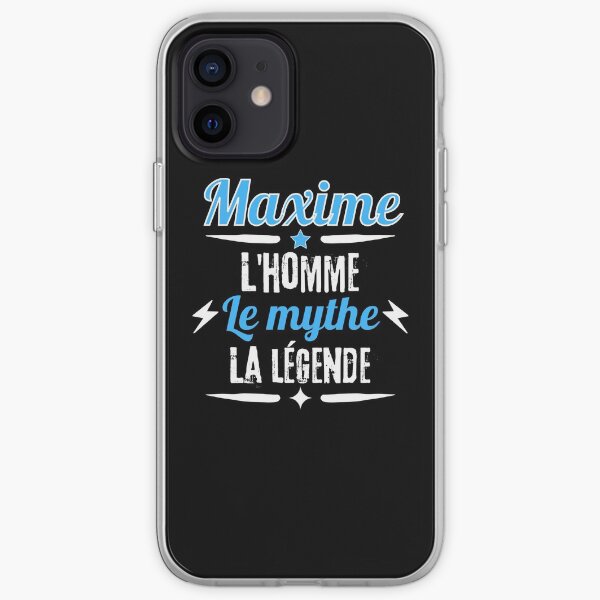 Maxime the man the myth the legend gift iPhone Soft Case