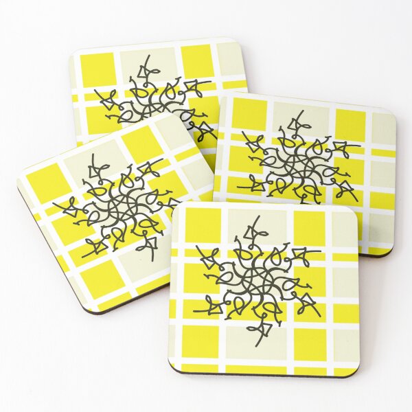 Item preview, Mandalay modern with yellow colors  designed and sold by jotcar.