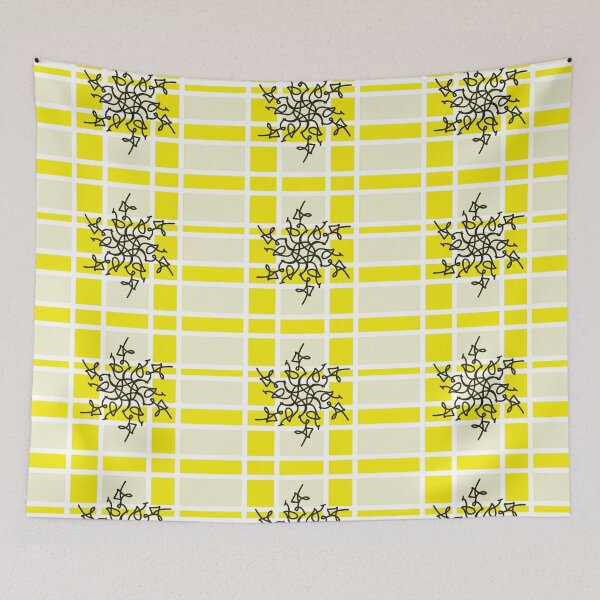 Item preview, Mandalay modern with yellow colors  designed and sold by jotcar.