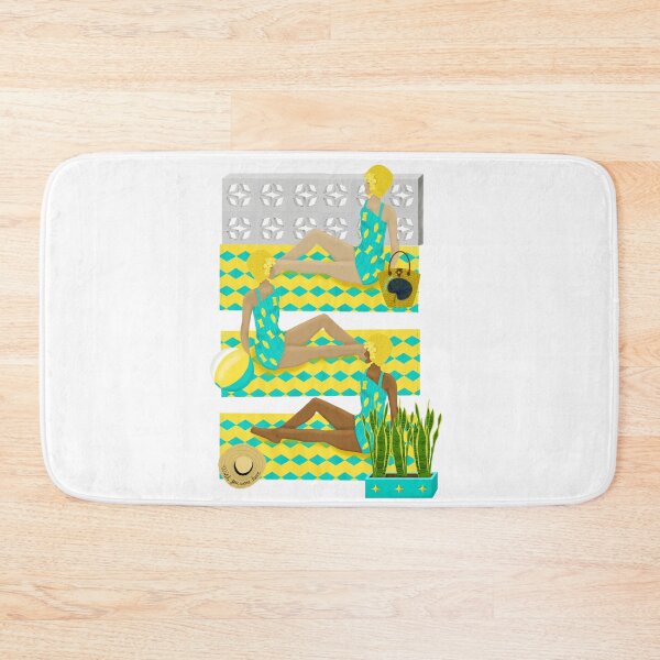 Item preview, Vintage Bathing Beauties on Beach Towels designed and sold by jenbucheli.