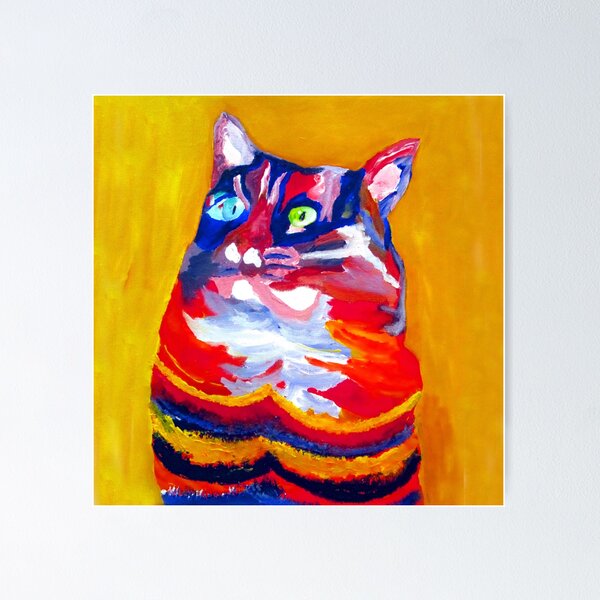 Item preview, Abstract Cat, Wonder designed and sold by Carlo Varo.
