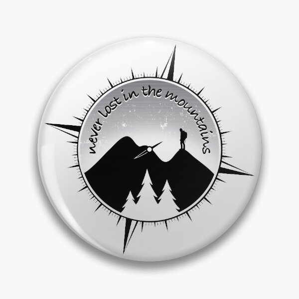 Item preview, Never Lost In The Mountains - BW 02 designed and sold by serenaking.