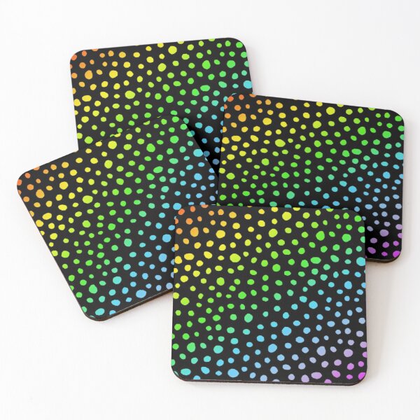 Item preview, Rainbow dot print designed and sold by Stuckinadream.