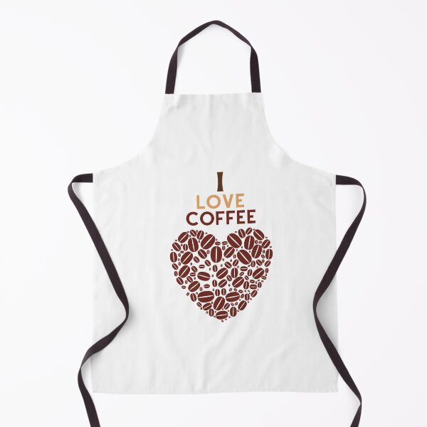 Item preview, I Love Coffee Bean Heart designed and sold by Archer25.