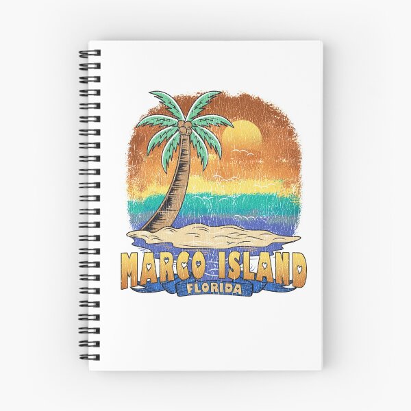Item preview, Marco Island Florida | Recuerdo envejecido vintage designed and sold by passion4merch.