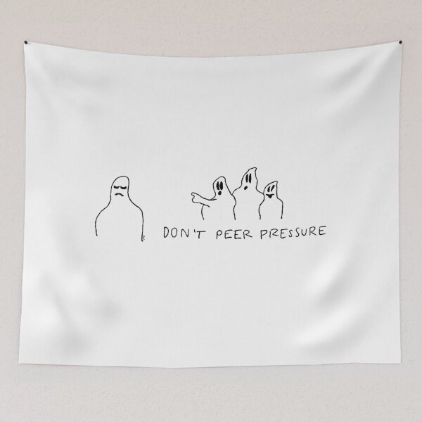 Item preview, Don't Peer Pressure Ghosts designed and sold by fcanelas.