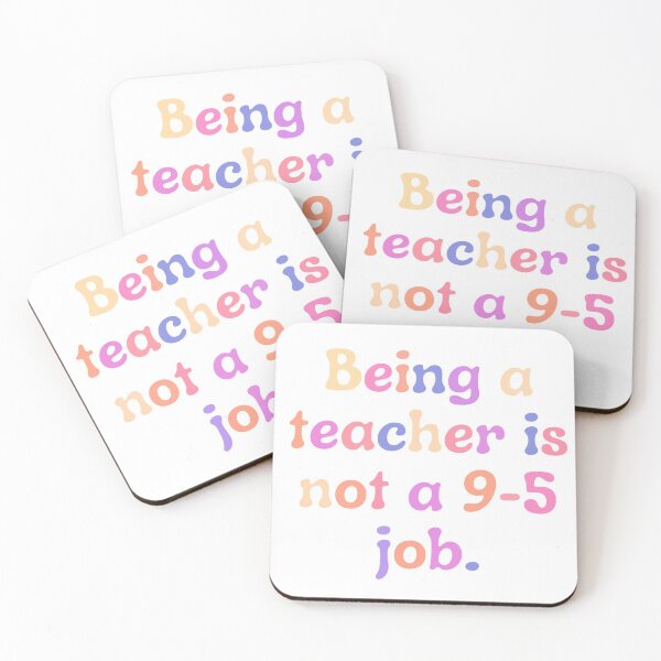 Item preview, Motivational teacher quote - teacher gift/present designed and sold by PickaSticka.