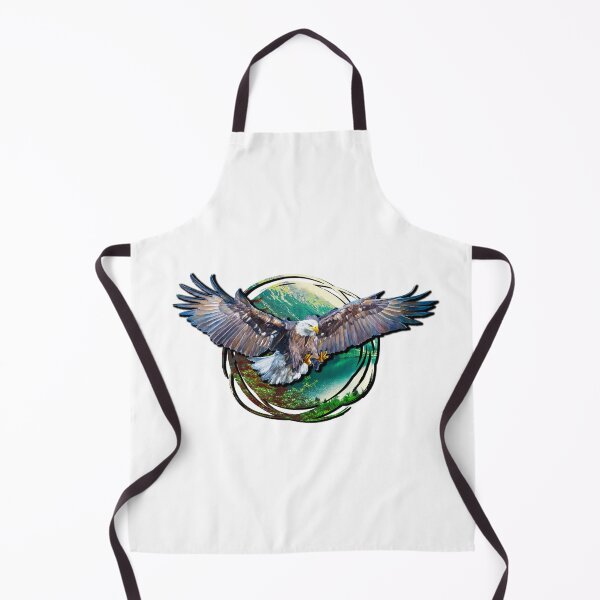 Item preview, Eagle eagle adventure nature forest wilderness mountains lake designed and sold by BullDesignsShop.