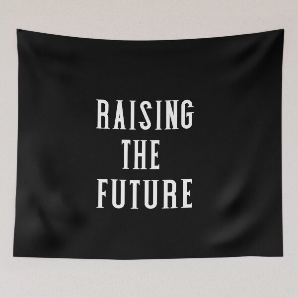 Item preview, Raising The Future. Inspirational Black Print.  designed and sold by luvmhykdesigns.