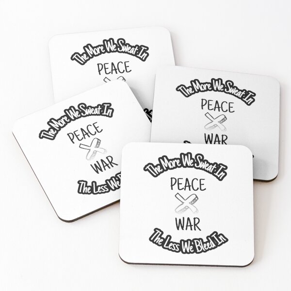 Item preview, The More We Sweat In Peace, The Less We Bleed In War designed and sold by KHOS.