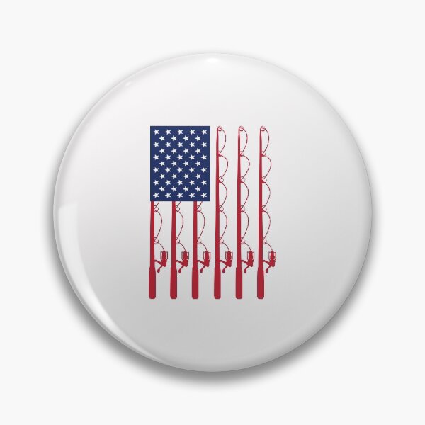 Item preview, Fathers Day Fishing flag Funny Dad Fishing USA American flag designed and sold by clothesy7.