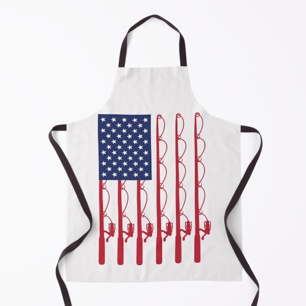 Item preview, Fathers Day Fishing flag Funny Dad Fishing USA American flag designed and sold by clothesy7.