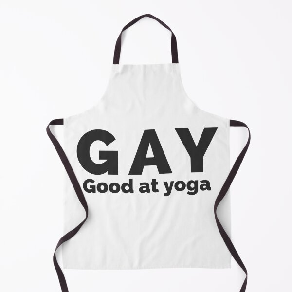 Item preview, Gay good at yoga yoga lover yoggy designed and sold by Tropical Blood.