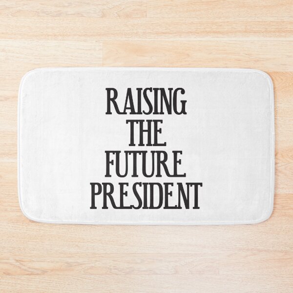 Item preview, Raising The Future President. Humorous Inspirational Print.  designed and sold by luvmhykdesigns.