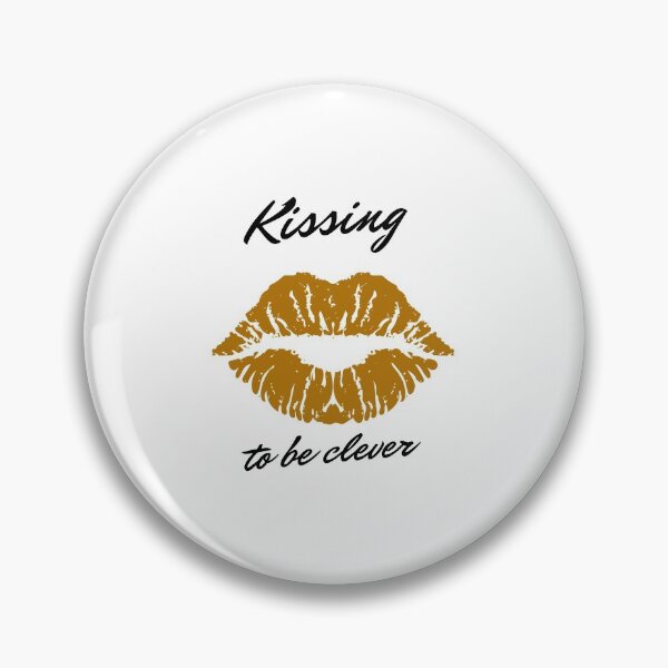 Item preview, Kissing to be Clever Gold designed and sold by kyds.