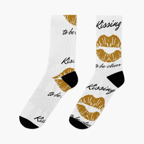Item preview, Kissing to be Clever Gold designed and sold by kyds.