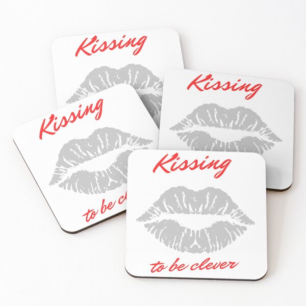 Item preview, Kissing to be Clever Zilver designed and sold by kyds.