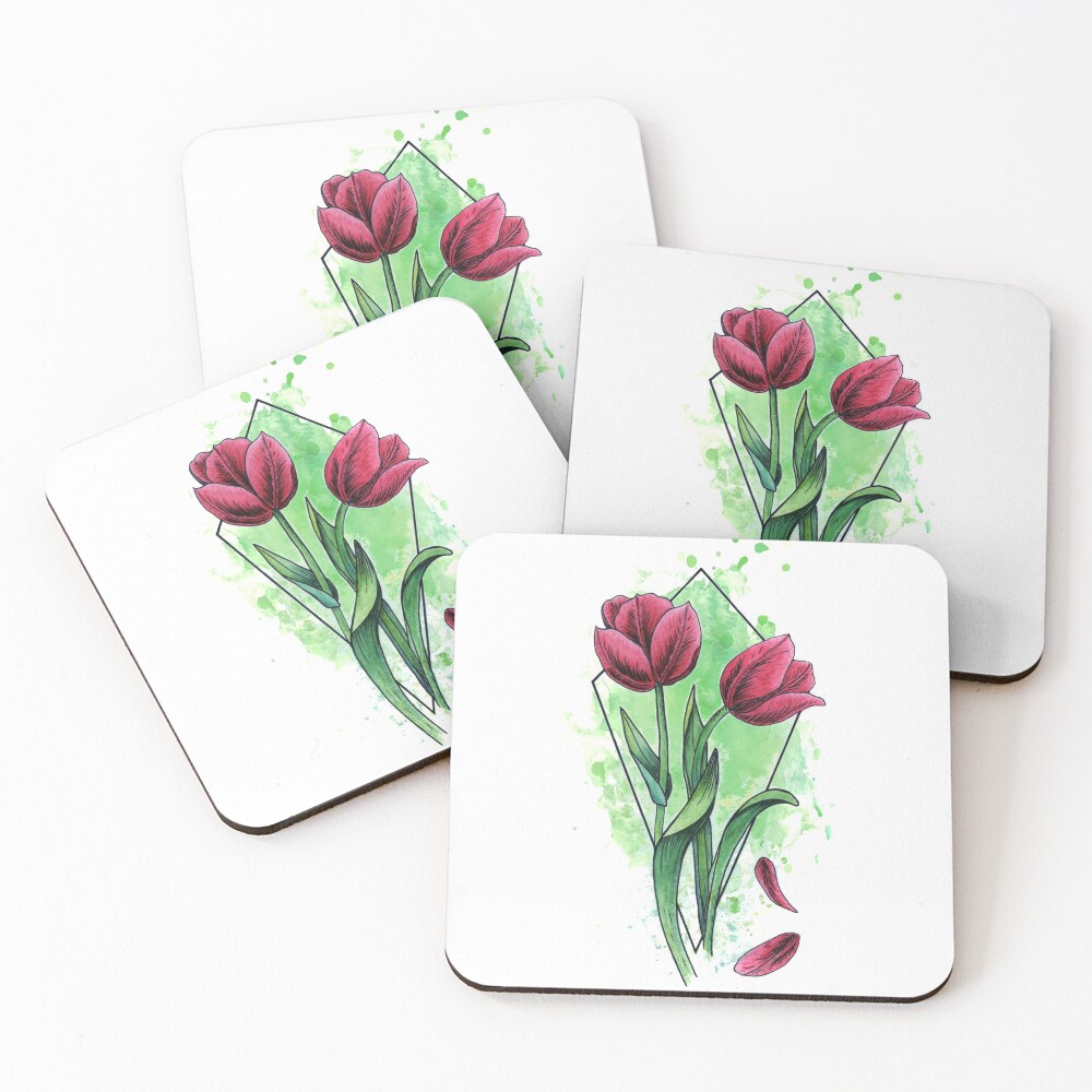 Item preview, Coasters (Set of 4) designed and sold by InBloomInk.