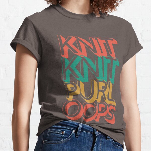 Knit Knit Purl Classic T-Shirt