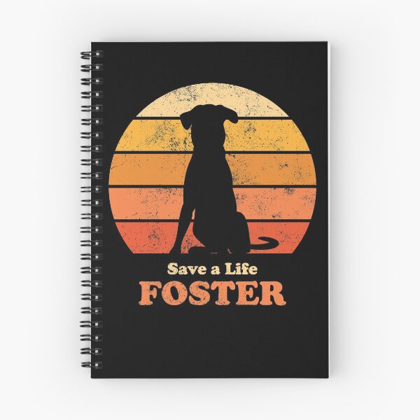 Item preview, Perro Foster Retro Sunset Orange designed and sold by MSwiftDesigns.