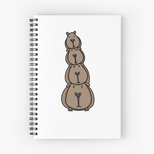 Item preview, Leaning Tower of Capybaras designed and sold by Adaptixstudio.