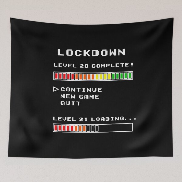 Item preview, Lockdown Gamer Level 20 - Level 21 designed and sold by Shirt-Designs.