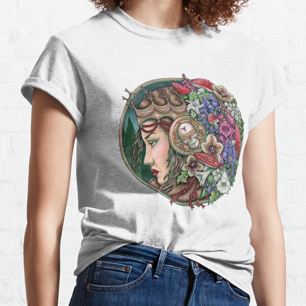 Bronwen of the Dark Garden by Bobbie Berendson W Classic T-Shirt