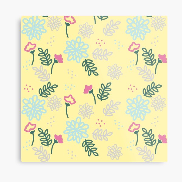 Colorful flowers Metal Print