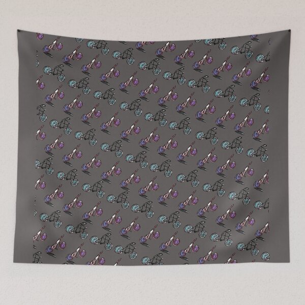 Item preview, Cycling stick man pattern designed and sold by RTrivella.