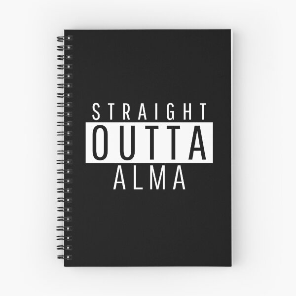 Item preview, Straight Outta Alma  designed and sold by Teelogic.