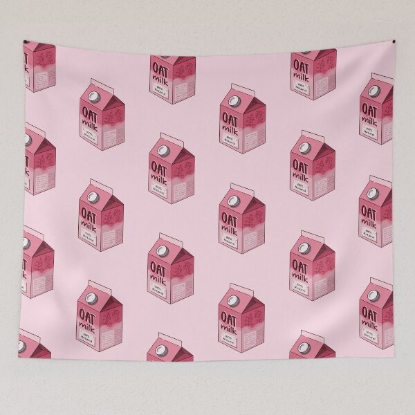 Item preview, Oat milk box pink designed and sold by alessia-fineart.