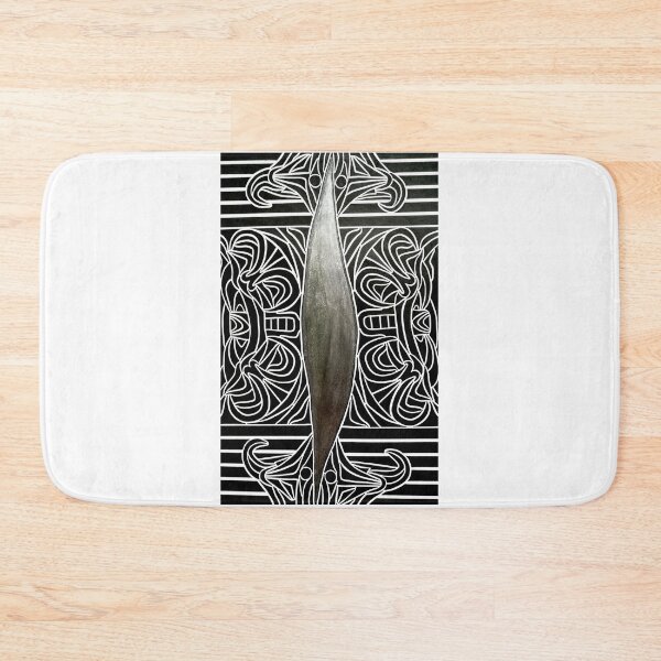 Item preview, Black and White Artwork 8 (with Silver) designed and sold by Bladup.