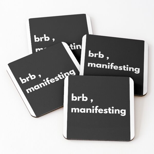 Item preview, brb manifesting tee manifest spiritual designed and sold by shravanii.